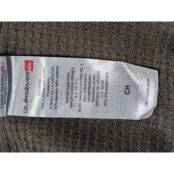 Button-Up Hoodie Sweater – Modern Striped Style – Size S NWT - Picture 6 of 8